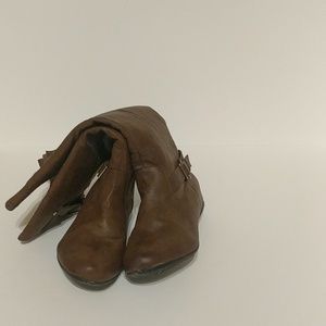 Best in spring brown leather boots